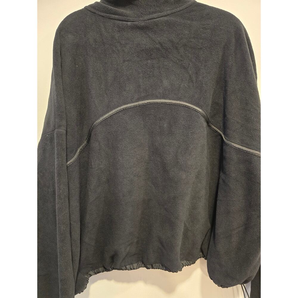Fabletics Black Polar Fleece Half- Zip Size 3x NWT - Picture 7 of 9